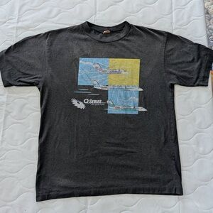 Vintage Black Graphic T-Shirt